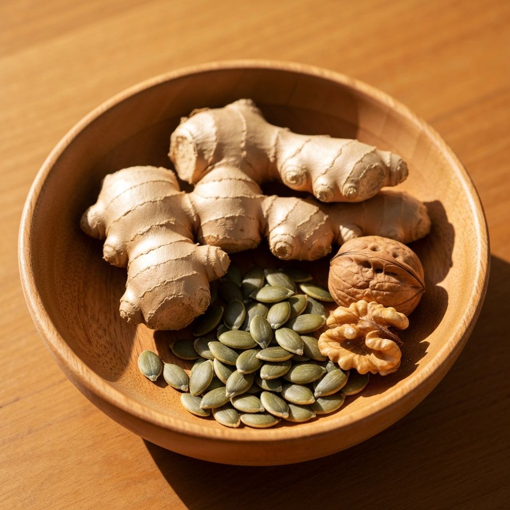 Imbir i orzechy